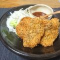 ダイナマイト漆黒's cooksnap of when they made 鱈のバジル衣フライ.
