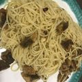 クックGFY8CA☆'s cooksnap of when they made さんまのペペロンチーノ風パスタ.