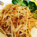呉介nyao's cooksnap of when they made もやしの納豆炒め.