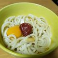 okazakana's cooksnap of when they made 風邪に！レンジで簡単☆生姜だし梅うどん.
