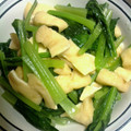 pucyipan's cooksnap of when they made 薄揚げと小松菜のさっと煮.