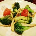 nerolincon's cooksnap of when they made 甘さ増す！プチトマトとブロッコリー炒め♪.