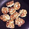 55yummy's cooksnap of when they made 揚げないチキンナゲット☆(卵不使用❕).
