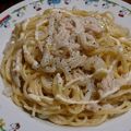 Ocean_ray's cooksnap of when they made 爽やかな辛さが♡柚子胡椒ツナマヨパスタ♪.