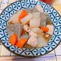 non12cook's cooksnap of when they made 大根 にんじん 鶏肉のほっこり煮物.