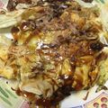 ルナＰボール's cooksnap of when they made 山芋と小麦粉でお好み焼き!(^^)!.