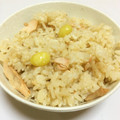 しゃーりん222's cooksnap of when they made 炊飯器で 秋鮭と銀杏の炊き込みご飯.
