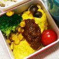 myとんすけ's cooksnap of when they made 甘辛キノコのオムレツ.