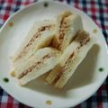 ジョリポン's cooksnap of when they made 【簡単】ツナマヨバジルサンド.