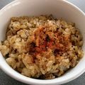 きつねどんべい's cooksnap of when they made ピリッとのり佃煮のおにぎり.