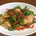 クックRVB68M☆'s cooksnap of when they made 霜降り鶏肉とピーマンのかんたん甘辛炒め.