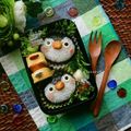 なほっちmama's cooksnap of when they made お弁当に♪簡単ペンギンおにぎり♪.