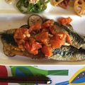 さと56's cooksnap of when they made 鰯のソテー☆フレッシュトマトソース.
