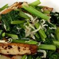 ｷｬｽｰ's cooksnap of when they made 薩摩揚げと小松菜のピリ辛炒め….