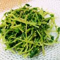 cocoりえ's cooksnap of when they made 簡単美味い♪豆苗のナムル！.