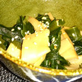 アスカチャチャ's cooksnap of when they made ワカメと味付けメンマの和え物.