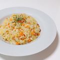 erikaaa♡'s cooksnap of when they made 簡単ランチ♡カルボナーラ風＊コンソメ炒飯.