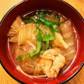 itushiki's cooksnap of when they made 旨味たっぷり白菜と豚肉☆癒しの和風スープ.