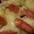 わんた☆'s cooksnap of when they made 熱熱ポテトとソーセージのチーズ焼き.