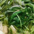 ぽむぽむぽむぽぽ's cooksnap of when they made 壬生菜とお揚げのさっと煮.