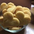 みゃゆ's cooksnap of when they made * バレンタイン ❤アーモンドクッキー♪.