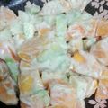 大和mama's cooksnap of when they made アボカドと柿のマヨサラダ♡.