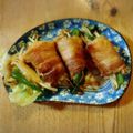 はるぴーのママ's cooksnap of when they made ☆簡単！ピーマンともやしの豚バラ巻き☆.
