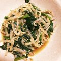 かねさん。's cooksnap of when they made 簡単絶品もやしナムル♡作り置きにも♪.