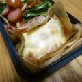 そらてんママ's cooksnap of when they made 簡単お弁当用ミートグラタン.