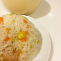 ひな☆KO's cooksnap of when they made 炊飯器で簡単☆エビピラフ.
