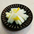 真っ黒おたつ's cooksnap of when they made 香り豊か♡ゆず大根＜簡単＆即席＞.