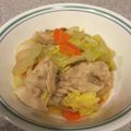 けもーけも's cooksnap of when they made 白菜と豚肉の煮物.