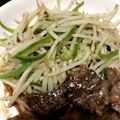 うなちゃん！'s cooksnap of when they made 付け合わせに☆もやしとピーマンの炒め物.