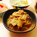 bonbonnier's cooksnap of when they made 白菜と白ねぎとはごろも煮のたいたん.