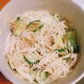 めぐぷら's cooksnap of when they made ツナときゅうりと春雨のサラダ.