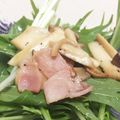 やなつこ's cooksnap of when they made エリンギと水菜のシャキシャキサラダ.