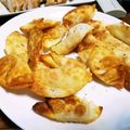 クックHB69BM☆'s cooksnap of when they made ☆餃子の皮でツナマヨチーズ揚げ☆.