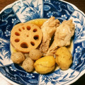 repopo's cooksnap of when they made 栗とレンコンと鶏手羽の煮物.