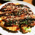 aaa7's cooksnap of when they made 簡単★旨い【あげ玉入ふわふわお好み焼き】.