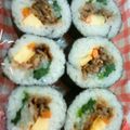 ❤sakura❤'s cooksnap of when they made 韓国風巻き寿司☆　ボリューム満点！.