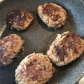 Yokchina's cooksnap of when they made 大豆のお肉 ベジミートのハンバーグ.