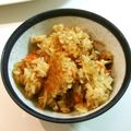 vivianj's cooksnap of when they made ◆　干しえのきご飯　◆.