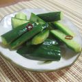 miyuki12's cooksnap of when they made ピリッ味★キュウリめんつゆのあっさり漬け.