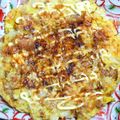 nosso's cooksnap of when they made 納豆でふわふわ☆白菜のお好み焼き.
