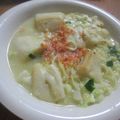 miyuki12's cooksnap of when they made 麩わ麩わ卵の香ばしとろみ麺.