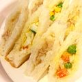 kiyosechan's cooksnap of when they made 剥がされないサンドイッチ☆掴み食べ.