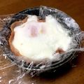 YUKIKI☆'s cooksnap of when they made お皿にくっつかない！レンジで目玉焼き.