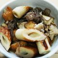 かなくんマミー's cooksnap of when they made ご飯が進む！ごぼう天と竹輪と糸コンの煮物.