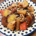 YUKIKI☆'s cooksnap of when they made レンコンとさつま芋と椎茸が旨♡秋の炒め煮.