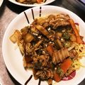 chamamaz's cooksnap of when they made 豚肉と白菜のあんかけかた焼そば.
